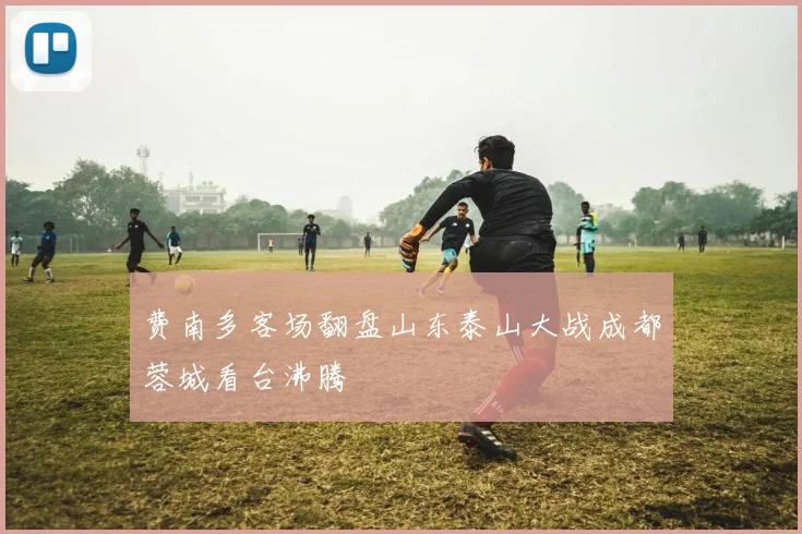 费南多客场翻盘山东泰山大战成都蓉城看台沸腾