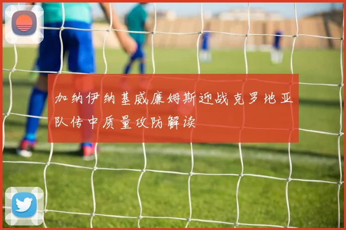 加纳伊纳基威廉姆斯迎战克罗地亚队传中质量攻防解读