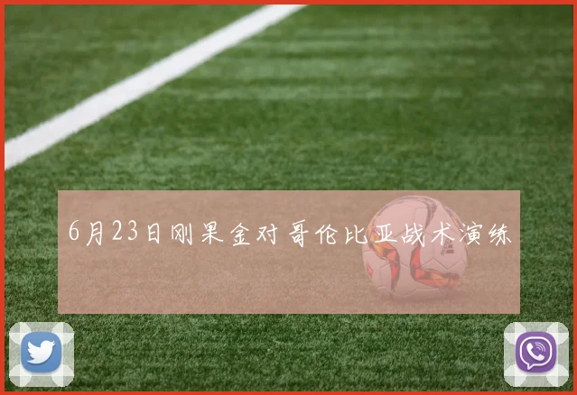6月23日刚果金对哥伦比亚战术演练