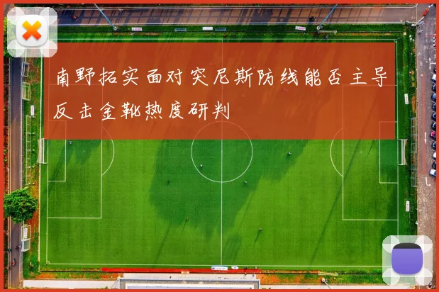 南野拓实面对突尼斯防线能否主导反击金靴热度研判